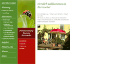 Desktop Screenshot of ferienwohnung-burrweiler.de